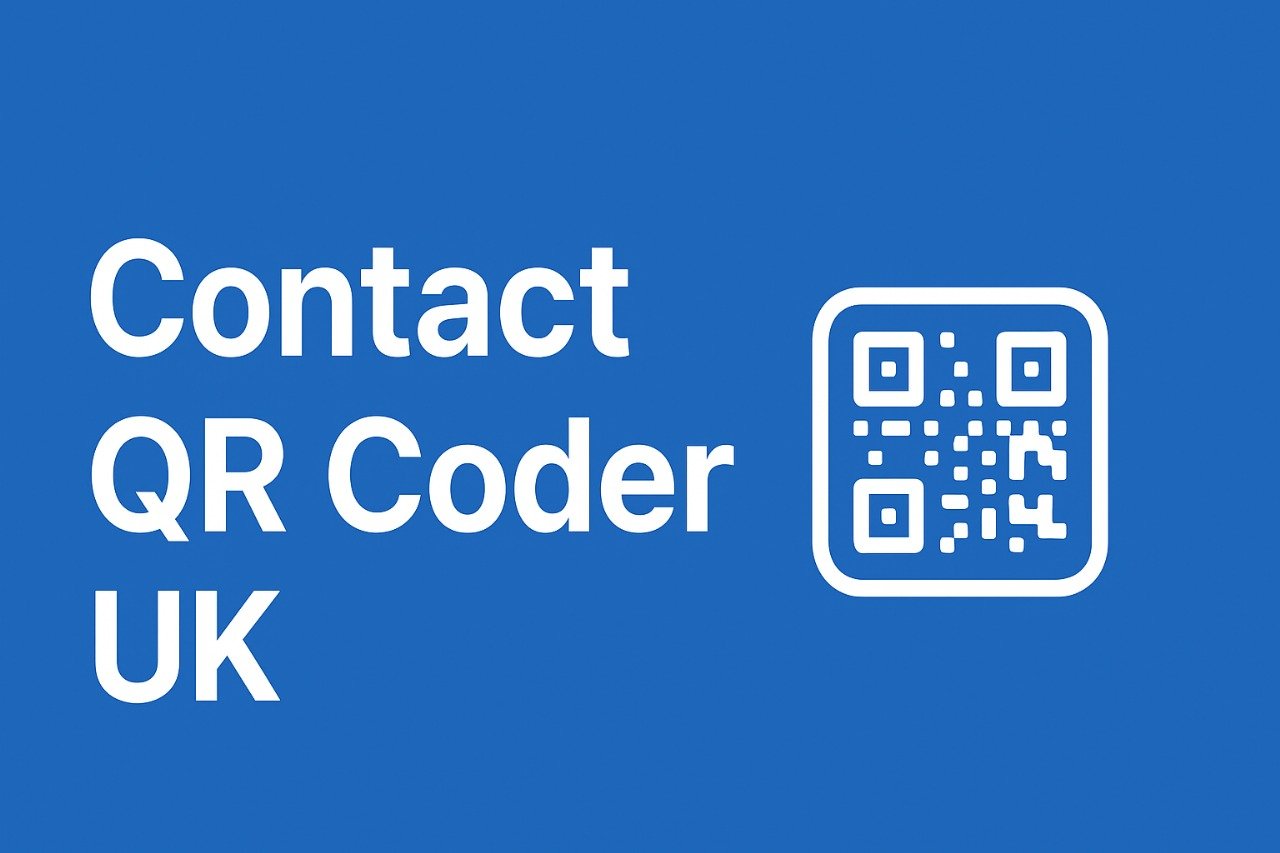 Contact QR Coder UK - Free QR Code Generator Support